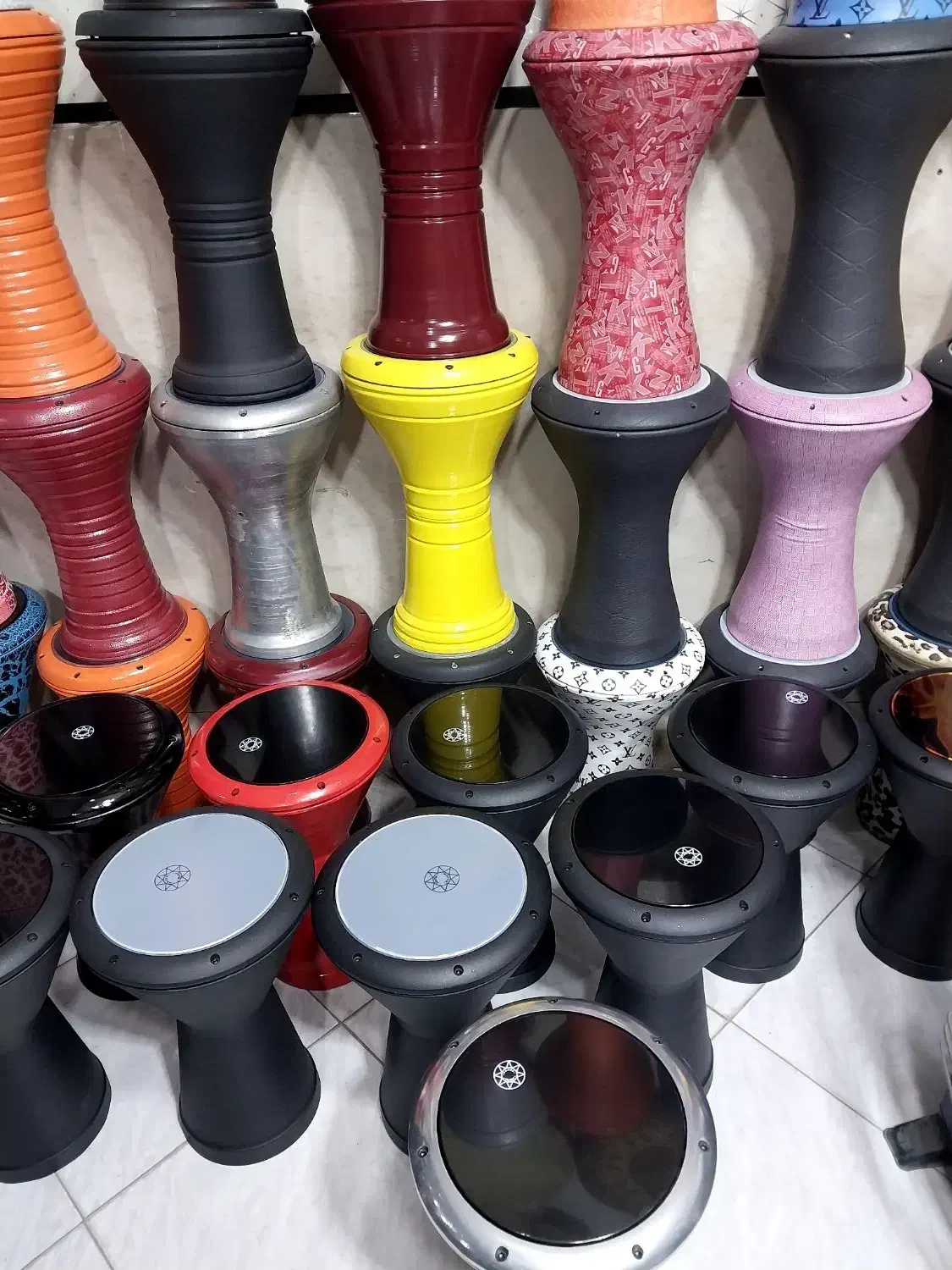 دف طلق دایره تمپو ضرب تمبک جیمبی کاور آموزش|سازهای سنتی|مشهد, سیلو|دیوار