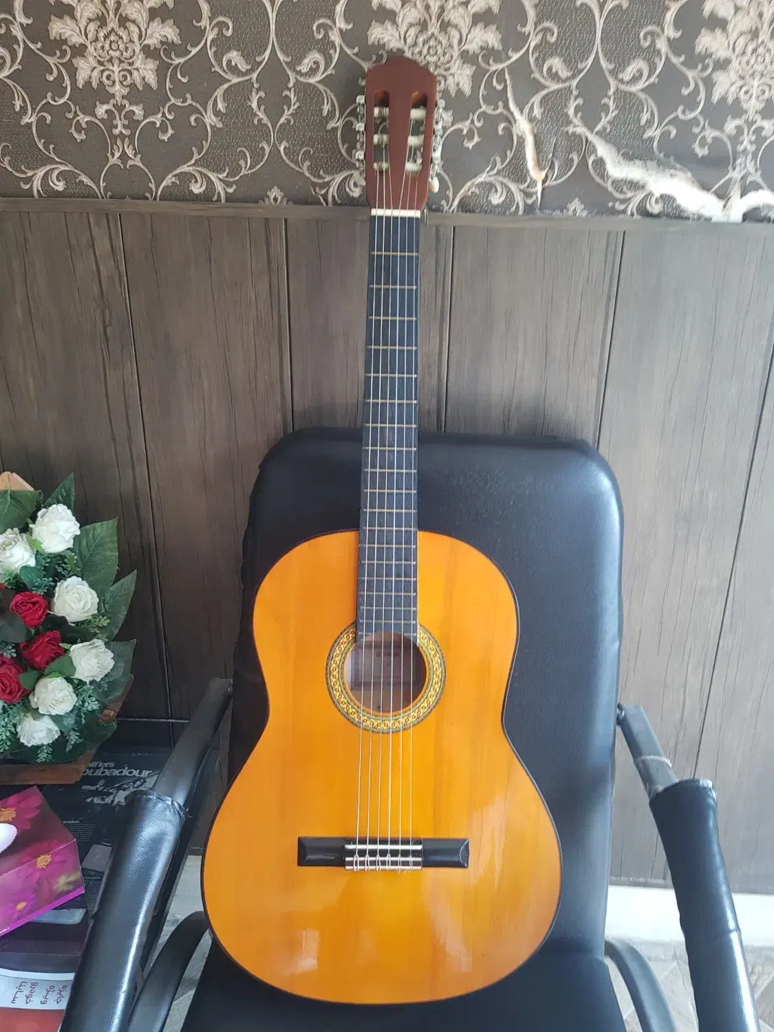 گیتار یاماهاc40|گیتار، بیس، امپلیفایر|گنبد کاووس, |دیوار