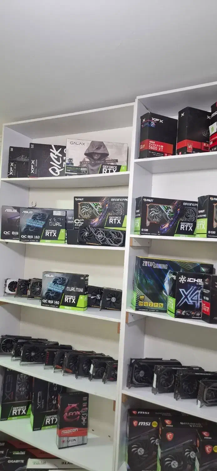 کارت گرافیک حرفه ای rtx3090 palit گیمینگ پرو  پلیت|قطعات و لوازم جانبی رایانه|تهران, سلسبیل شمالی|دیوار