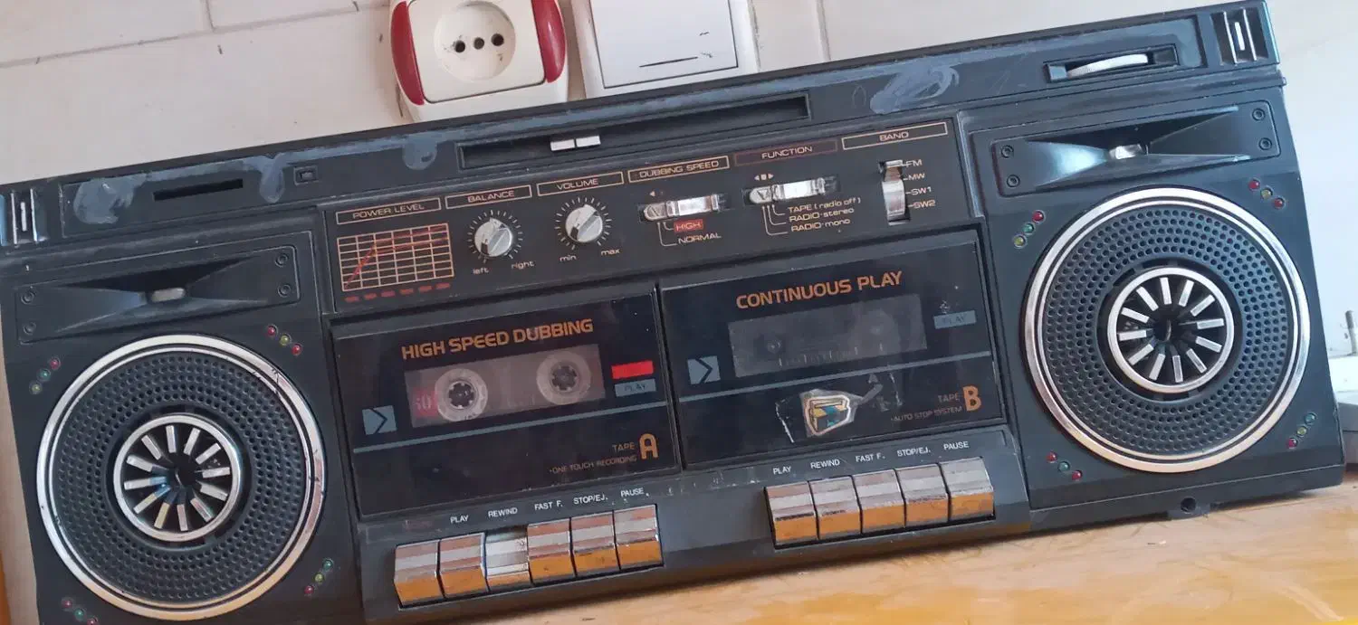 ظبط نوار قدیمی|سیستم صوتی خانگی|لولمان, |دیوار