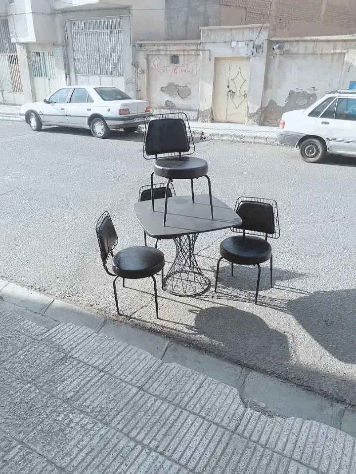 میزو صندلی ناهار خوری ۴ نفره ویلسون فوم سرد نونو|میز و صندلی غذاخوری|سبزوار, امام خمینی (ناوی)|دیوار