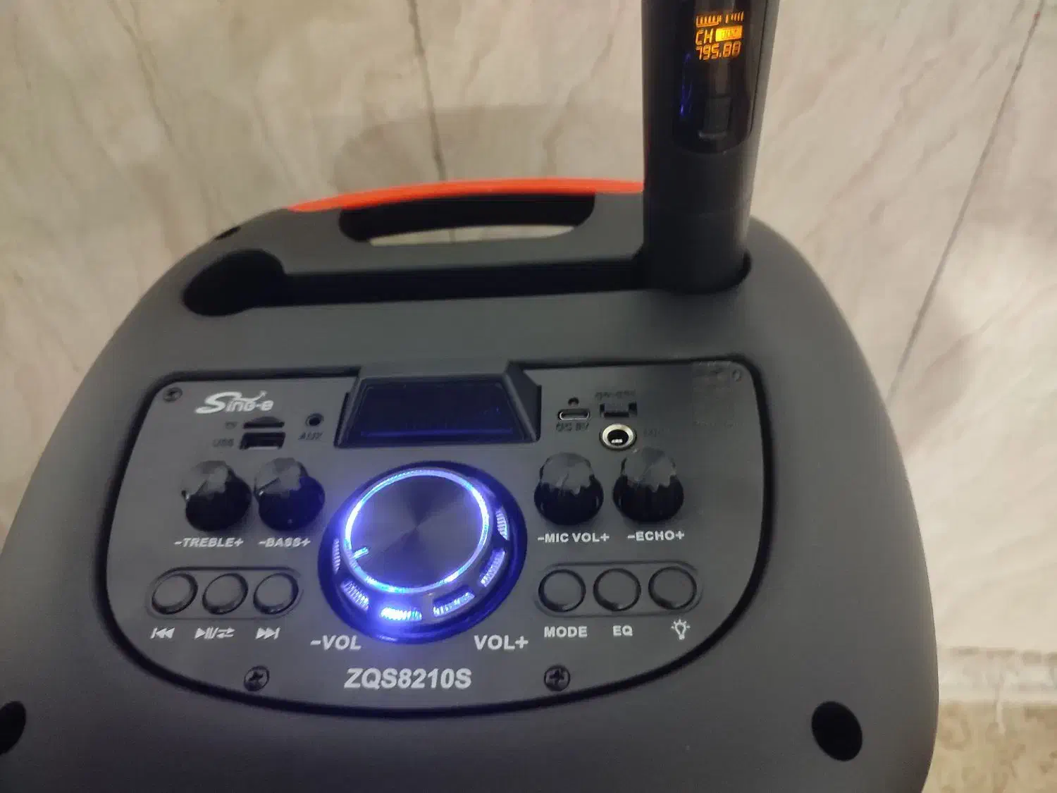 اسپیکر زئوس|پخشکننده همراه|شیراز, میانرود|دیوار