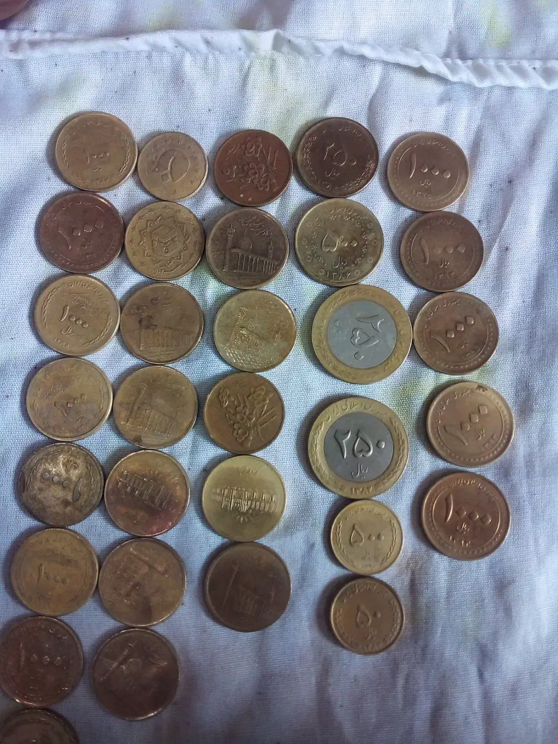 سکه برنزجمهوری اسلامی|کلکسیون سکه، تمبر، اسکناس|کوهیخیل, |دیوار