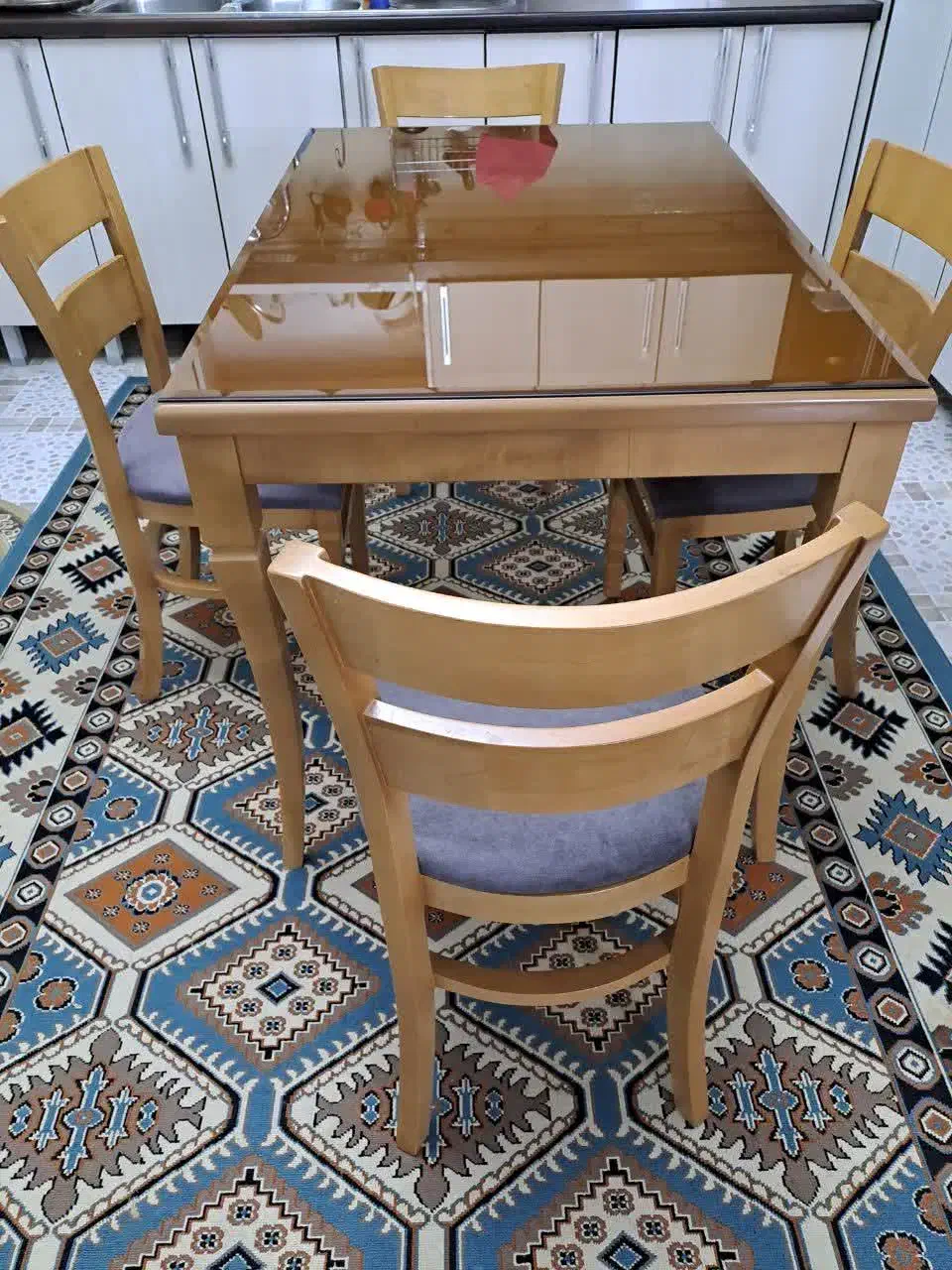 میز نهار خوری|میز و صندلی غذاخوری|بجنورد, |دیوار