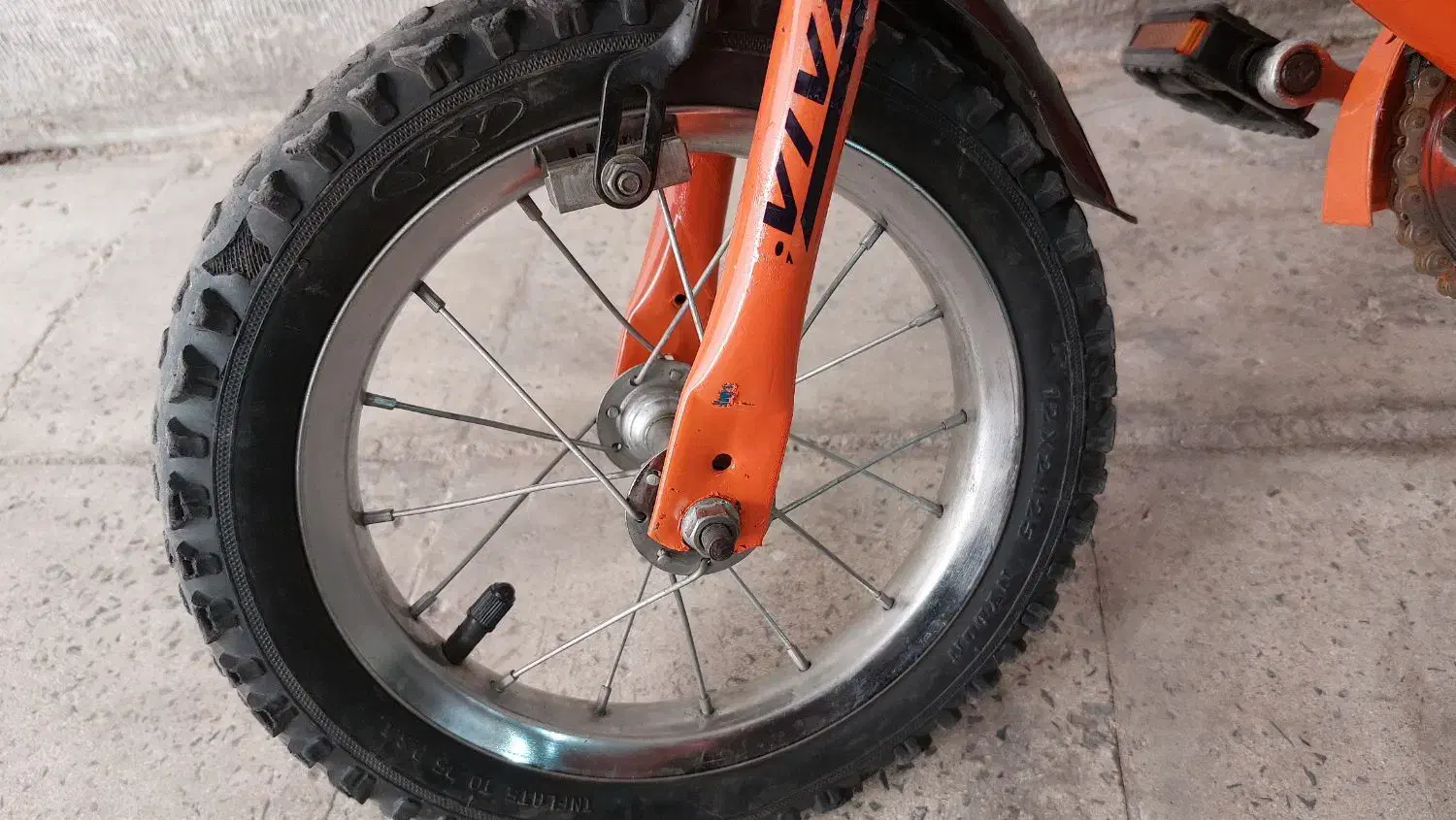 دوچرخه ۱۲ نارنجی|دوچرخه، اسکیت، اسکوتر|اسلامشهر, شهرک مفیدی|دیوار