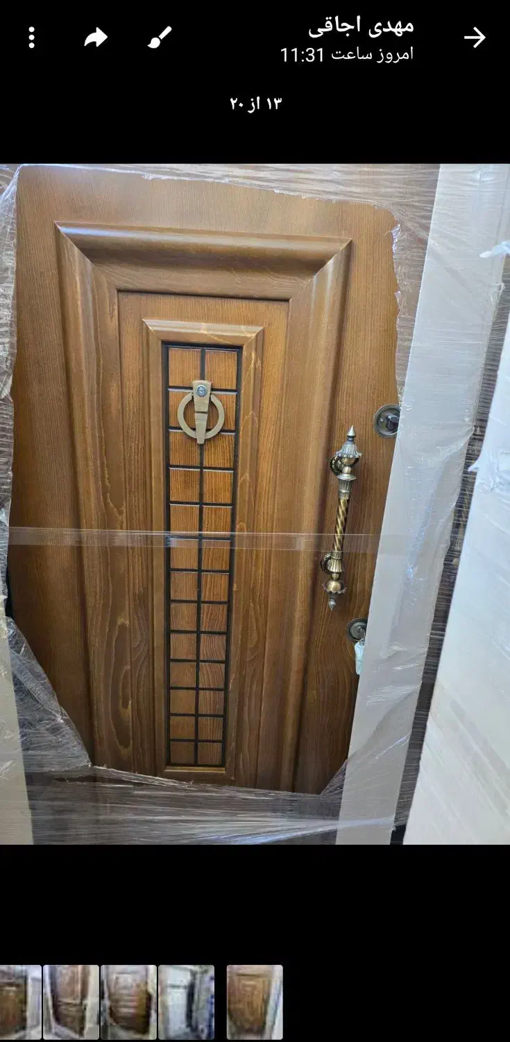 فروش انواع درب ضد سرقت ، اتاقی ، درب سرویس پی ویسی|مصالح و تجهیزات ساختمان|نورآباد, |دیوار