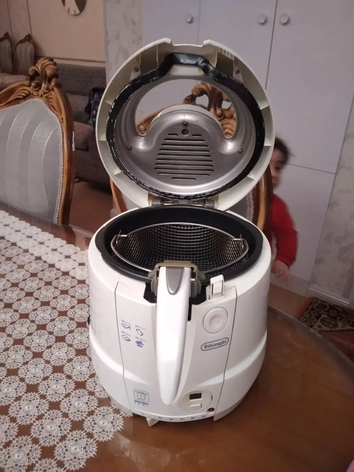 سرخ کن با روغن دلونگی سایز بزرگ|اجاق گاز و لوازم برقی پختوپز|اردبیل, |دیوار