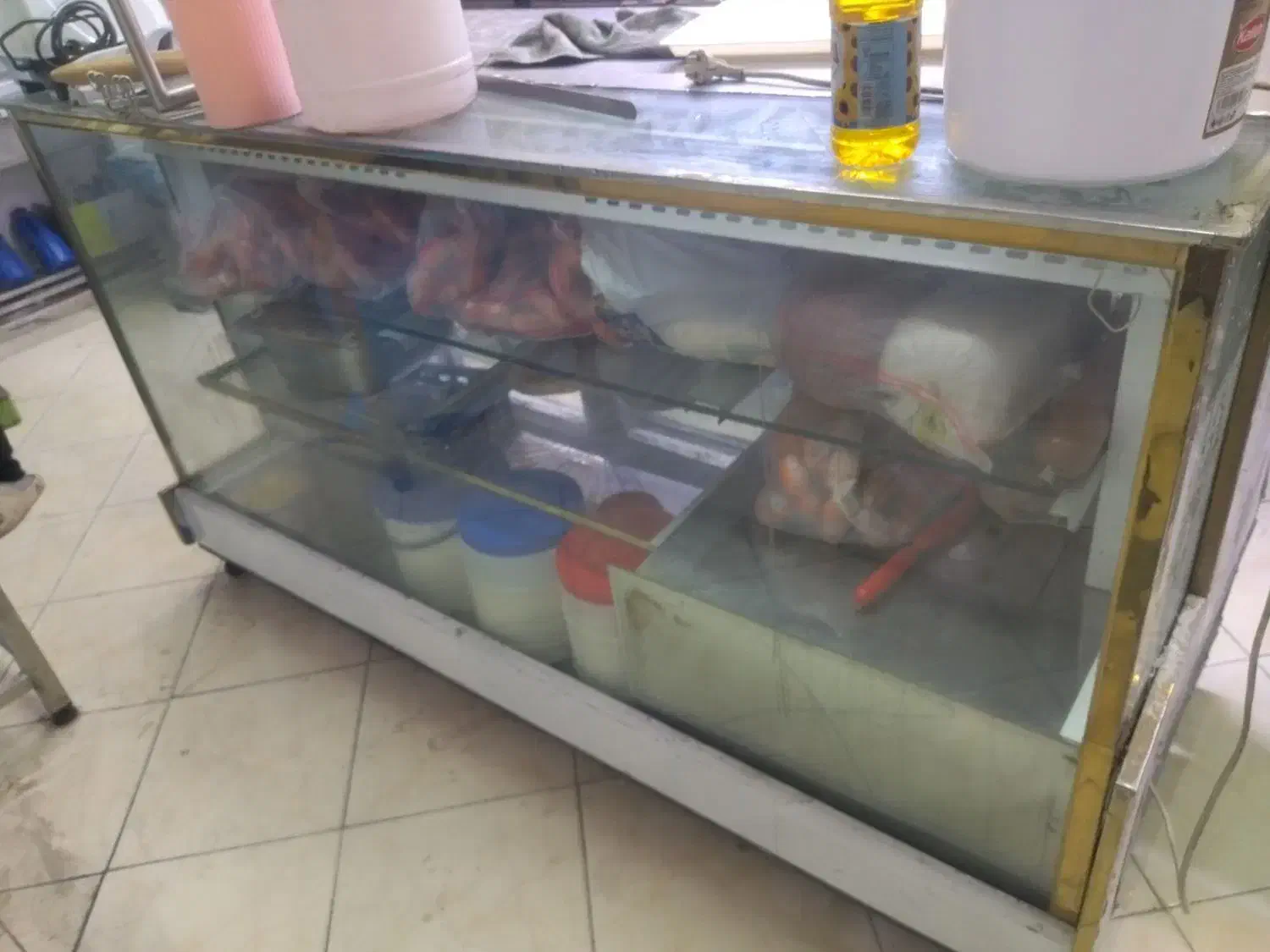 معاوضه یخچال و فریزر خوابیده|فروشگاه و مغازه|تبریز, |دیوار