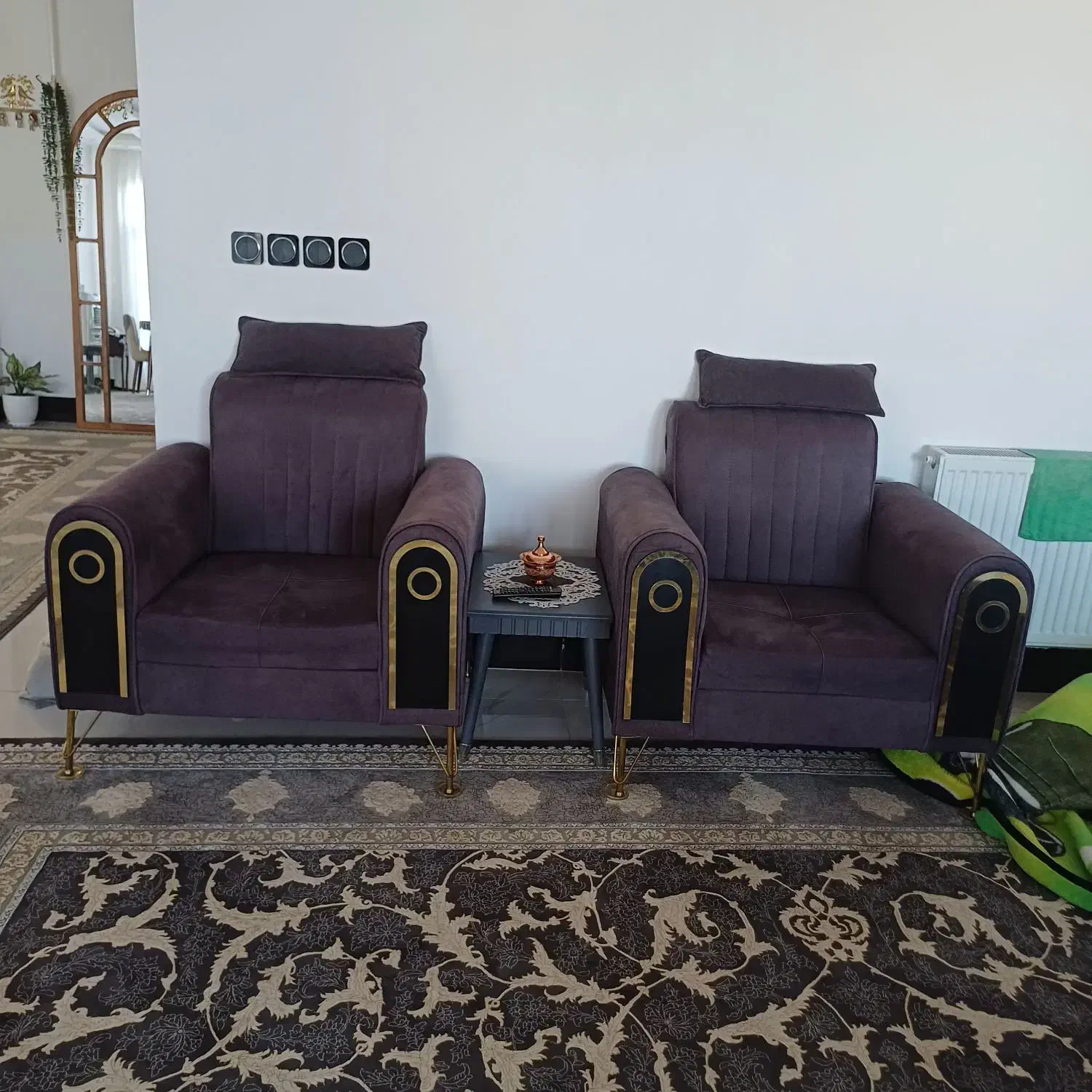 مبل طوسی 7نفره درحدنو|مبلمان خانگی و میز عسلی|قیدار, |دیوار