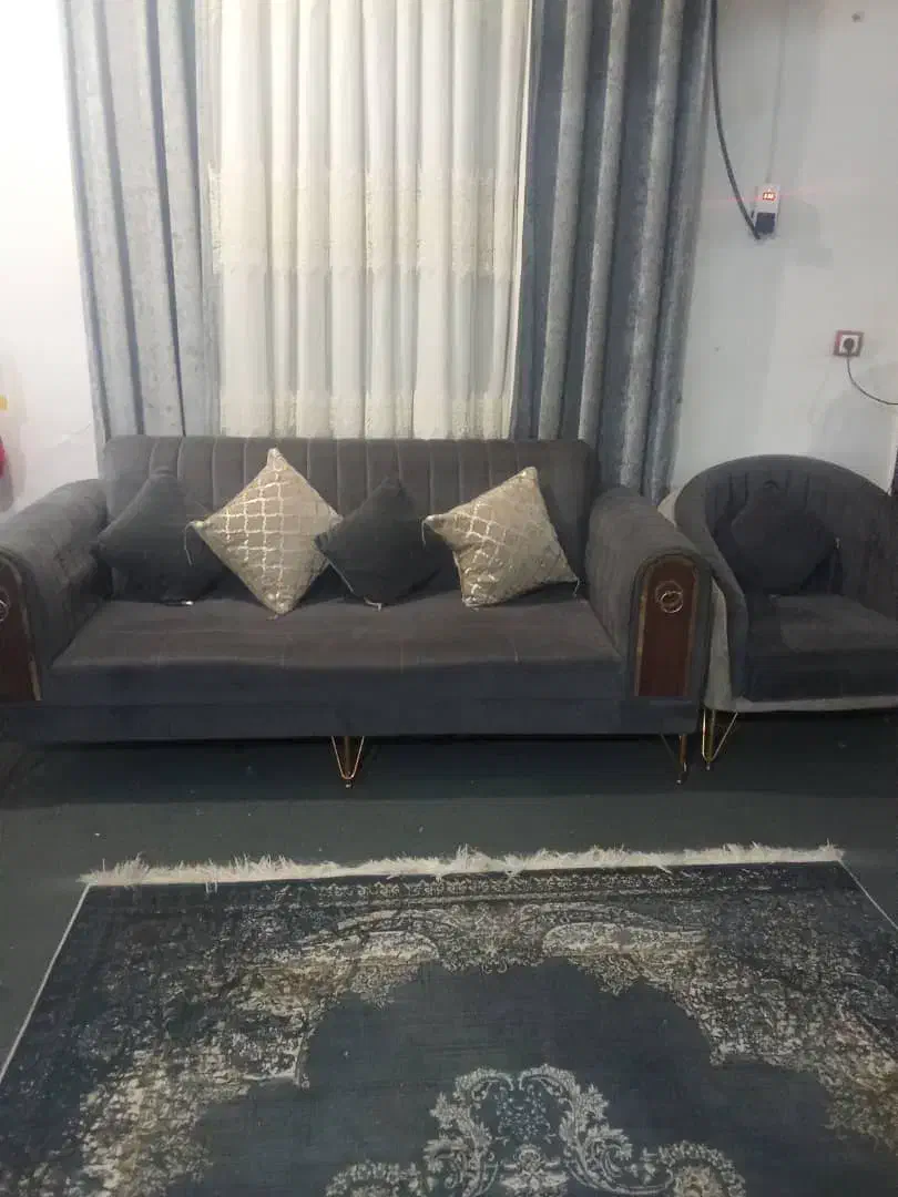 مبل ۷ نفره چستر کاملا سالم|مبلمان خانگی و میز عسلی|بهبهان, |دیوار