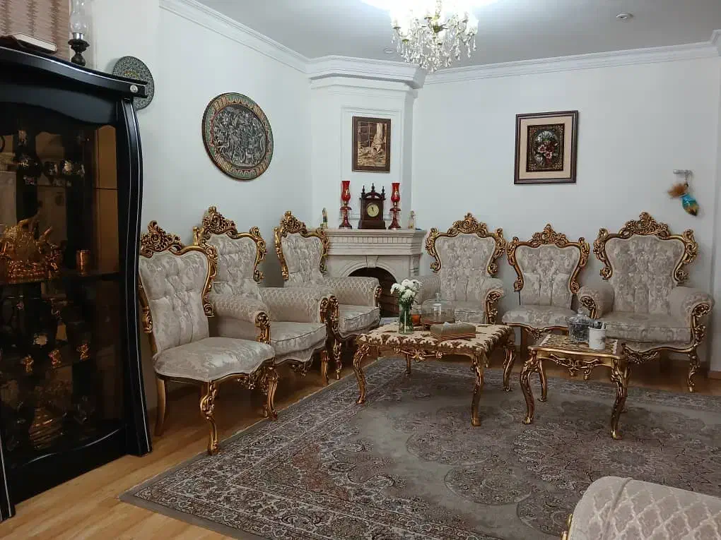 مبل استیل ۹ نفره|مبلمان خانگی و میز عسلی|تهران, گلستان (شهرک راه آهن)|دیوار