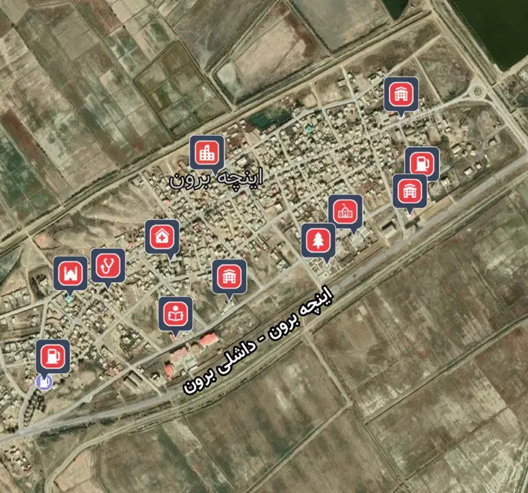 زمین و انبار اینچه برون منطقه آزاد|فروش زمین و ملک کلنگی|اینچه برون, |دیوار