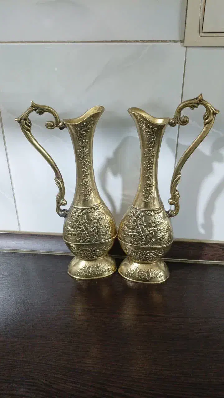 پارچ دکوری برنز|مجسمه، تندیس، ماکت|اسلام‌شهر, شهرک مفیدی|دیوار