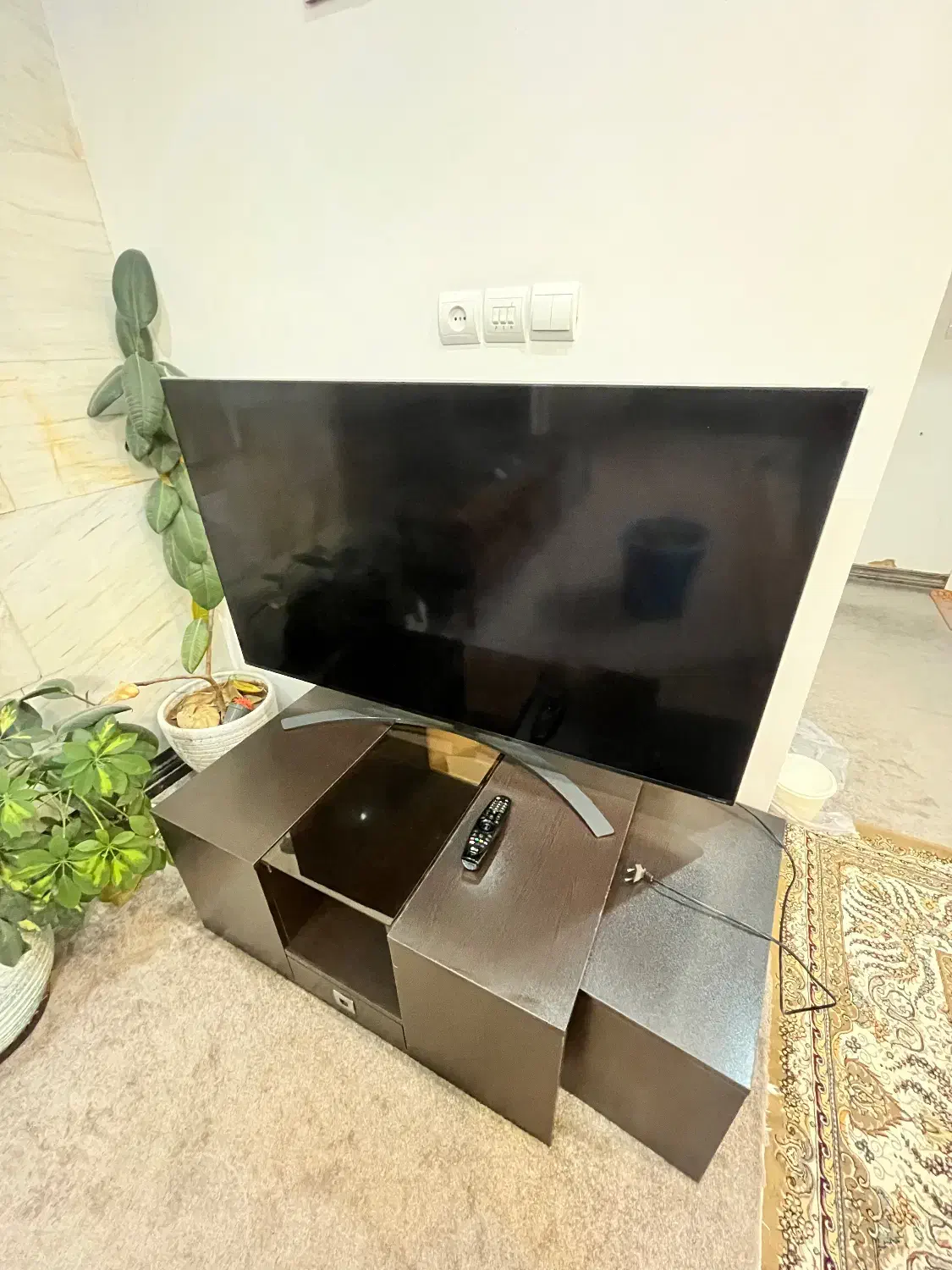 تلوزیون ال جی ۵۵ نانو ۸۶|تلویزیون و پروژکتور|خرم بید, |دیوار