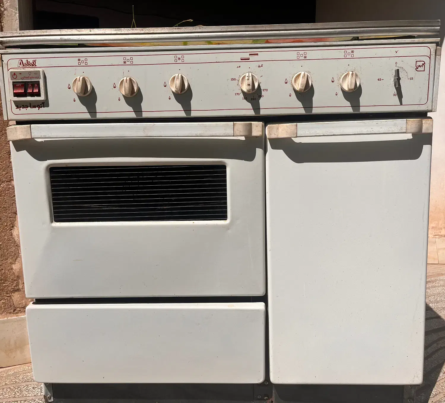 گاز فر دار، ۵شعله، جوجه گردان|اجاق گاز و لوازم برقی پخت‌وپز|کرمان, |دیوار