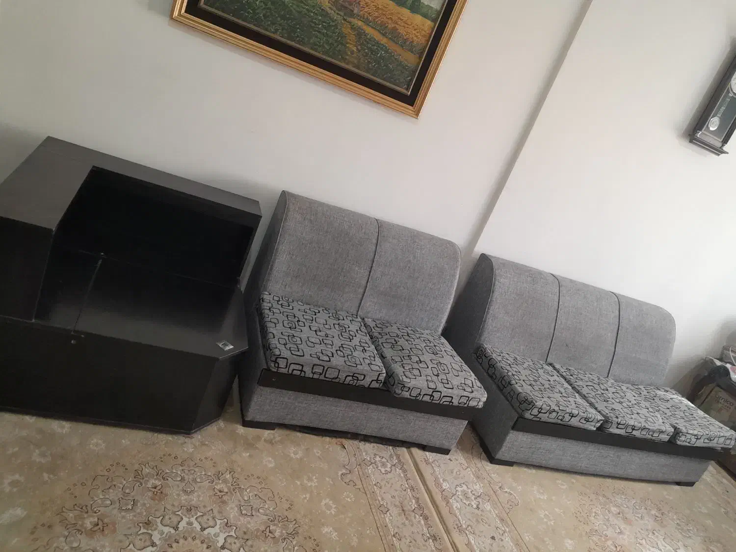 مبل راحتی ۵نفره|مبلمان خانگی و میز عسلی|پرند, فاز ۵|دیوار