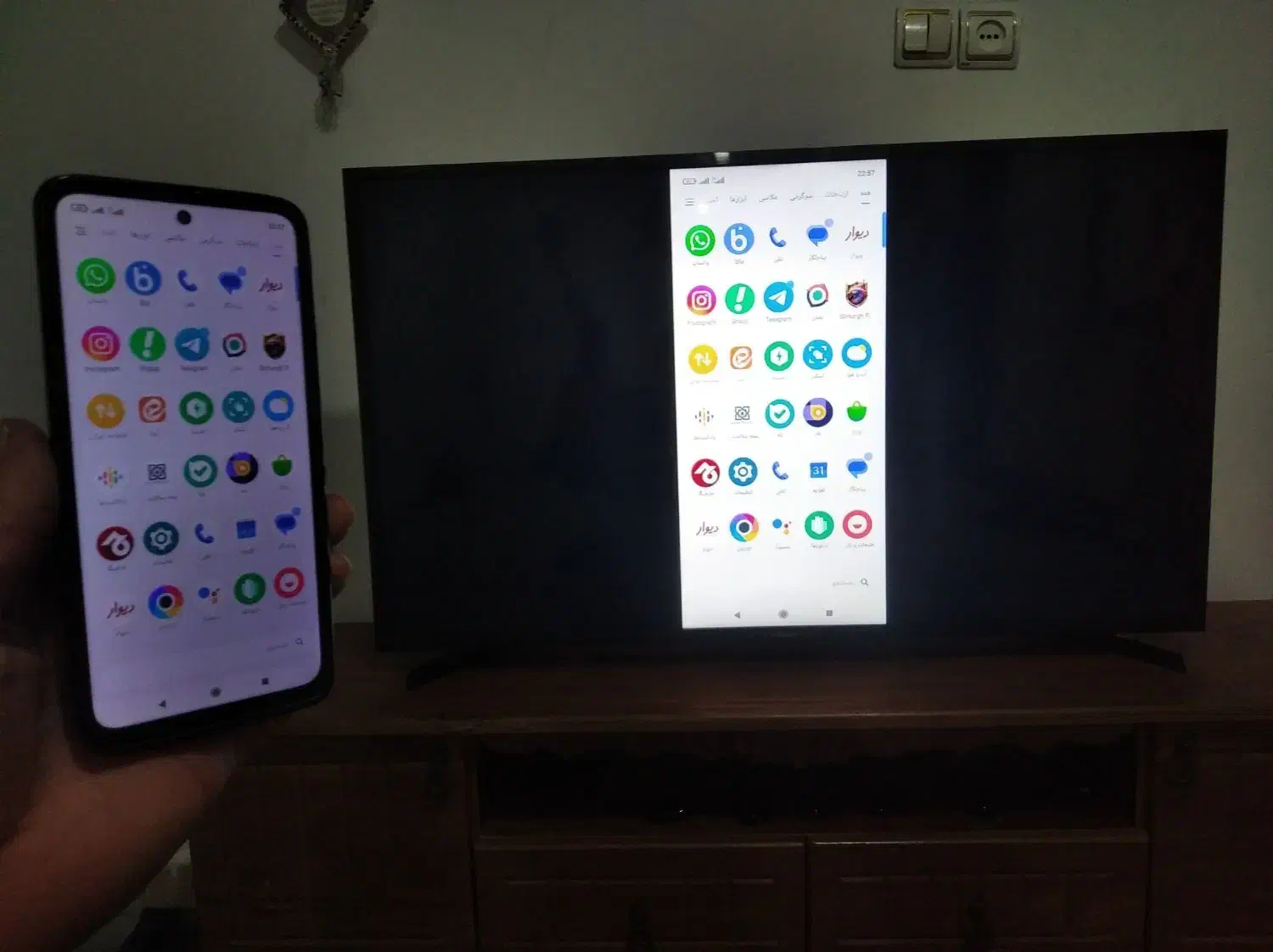 ۴۳اینچ سامسونگ اصل کره هوشمند اسمارت درحدآکبند|تلویزیون و پروژکتور|کرج, شهرک سهرابیه|دیوار