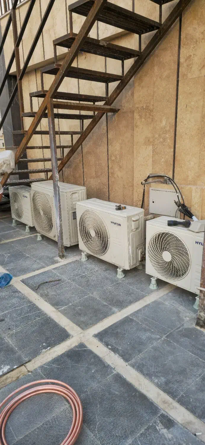 داکت اسپیلت اقتصادی هواساز داخلی کمپرسور وارداتی|کولر گازی و فنکوئل|کرج, جهانشهر|دیوار