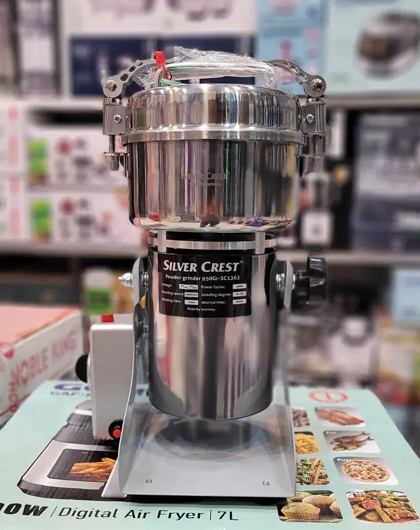 آسیاب/خرد کن صنعتی 500و800 گرمی سیلورکرست آکبند|خردکن، آسیاب، غذاساز|نیشابور, هفده شهریور|دیوار