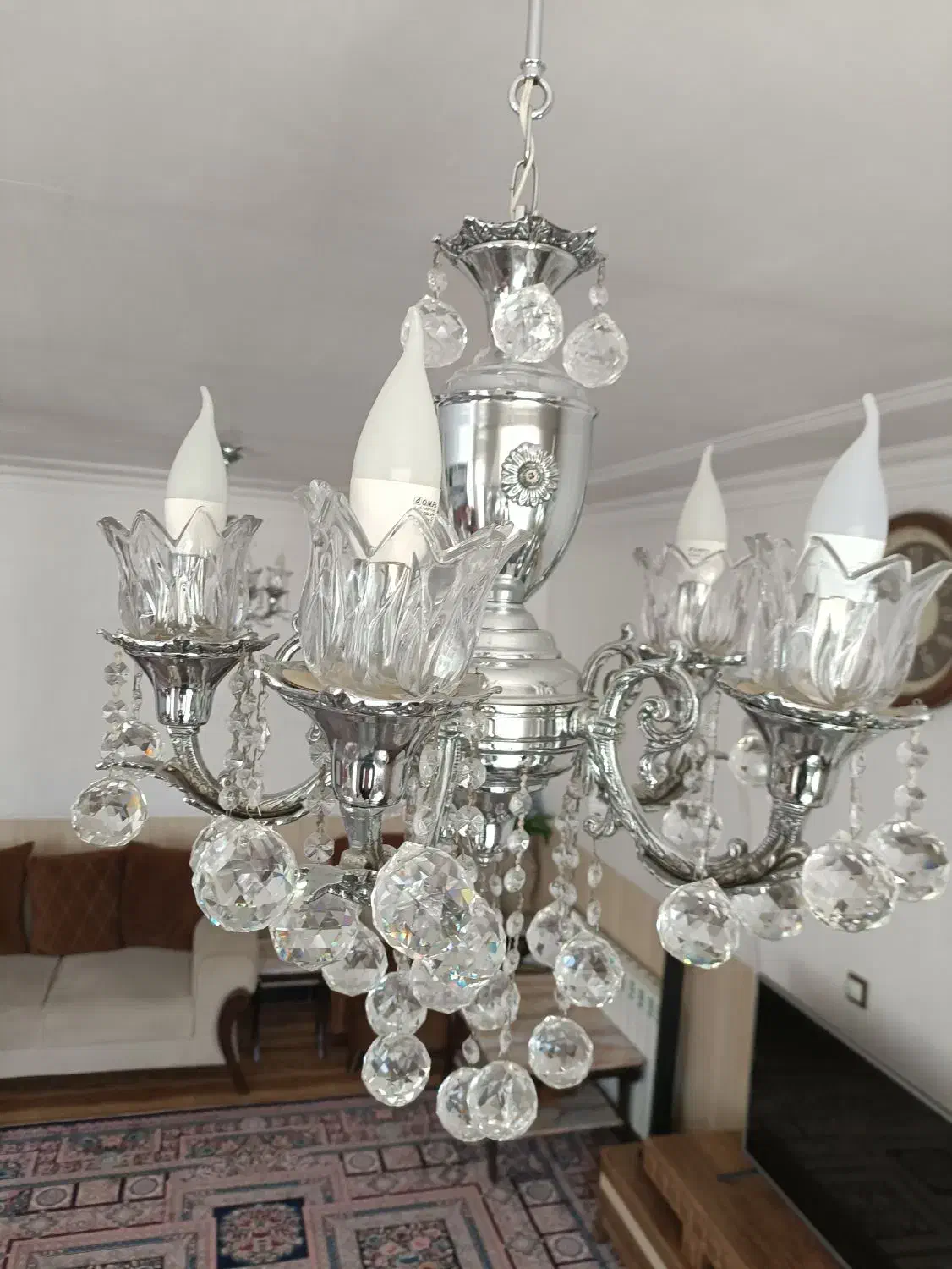 لوستر برنز|لوستر و چراغ آویز|بهار, |دیوار