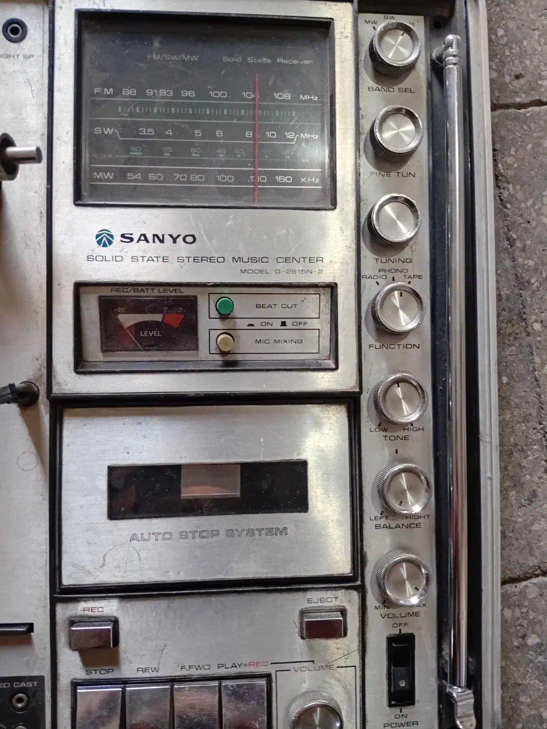 گرام و ظبط کاستی قدیمی|سیستم صوتی خانگی|ری, دیلمان|دیوار