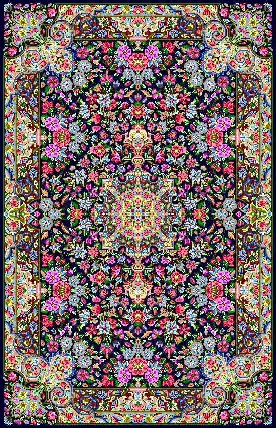 دستبافت سه متری|فرش|خرمآباد, |دیوار