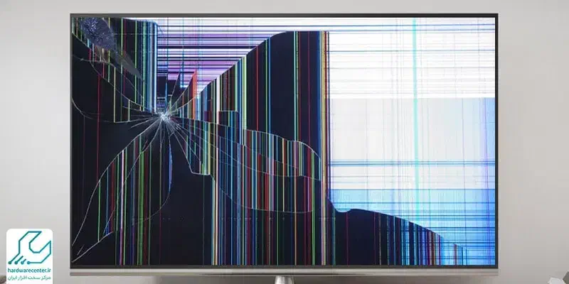 تلویزیون صفحه شکسته|تلویزیون و پروژکتور|ساوه, |دیوار