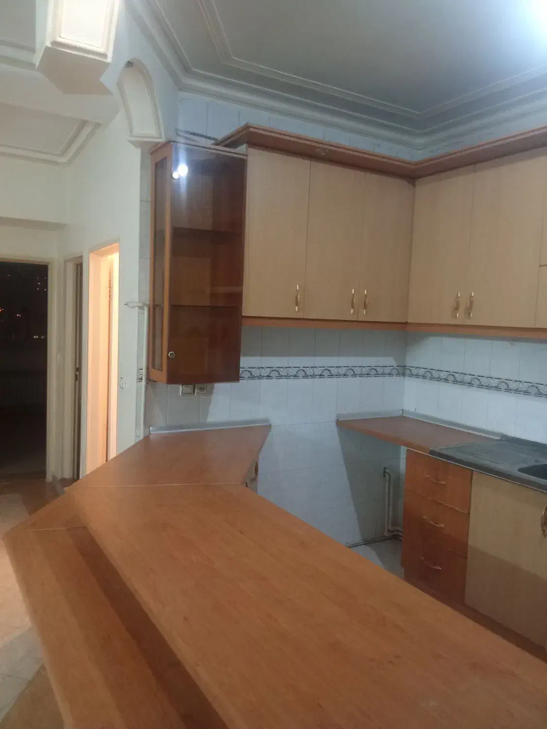 کابینت|آب‌چکان و نظم‌دهنده ظروف|تهران, گلستان (شهرک راه آهن)|دیوار