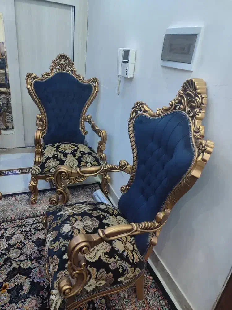 مبل سلطنتی ۸ نفره|مبلمان خانگی و میز عسلی|تهران, امام زاده حسن|دیوار