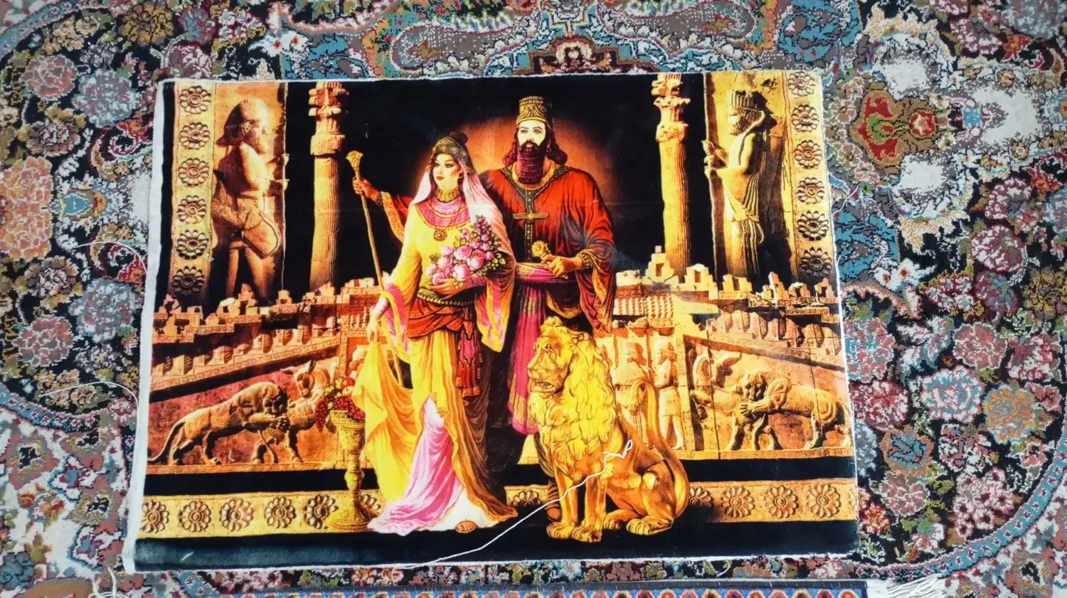 دم دری و قالیچه تابلو|فرش|مشهد, پورسینا|دیوار