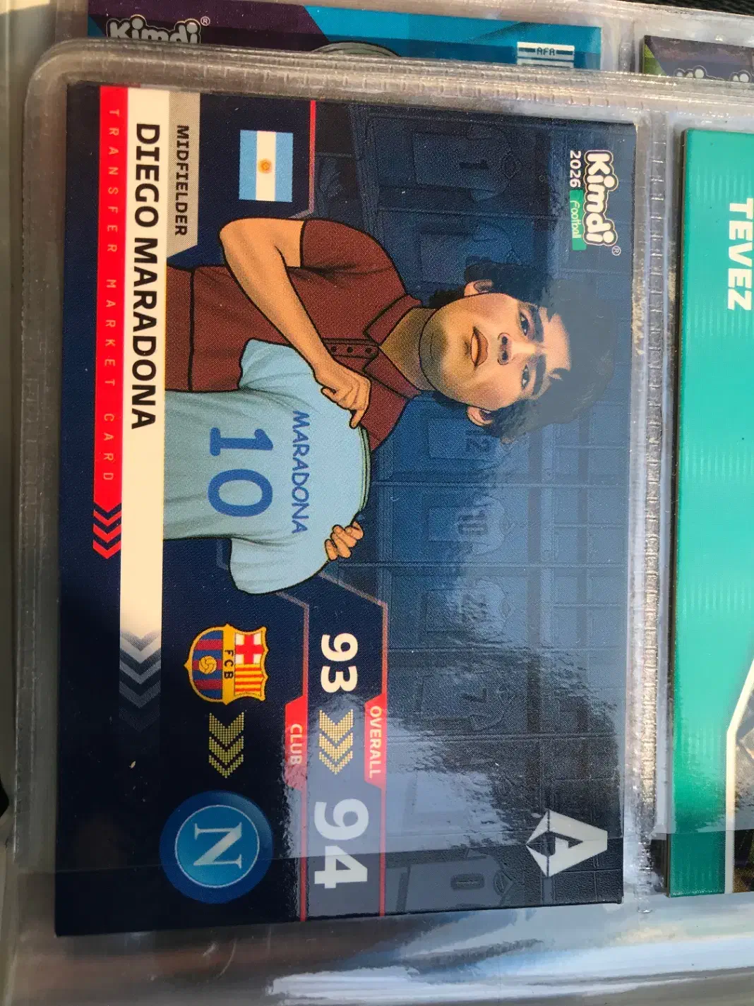 کارت کیمدی مارادونا|کلکسیون اشیاء عتیقه|کرج, مجتمع صنفی صنعتی|دیوار