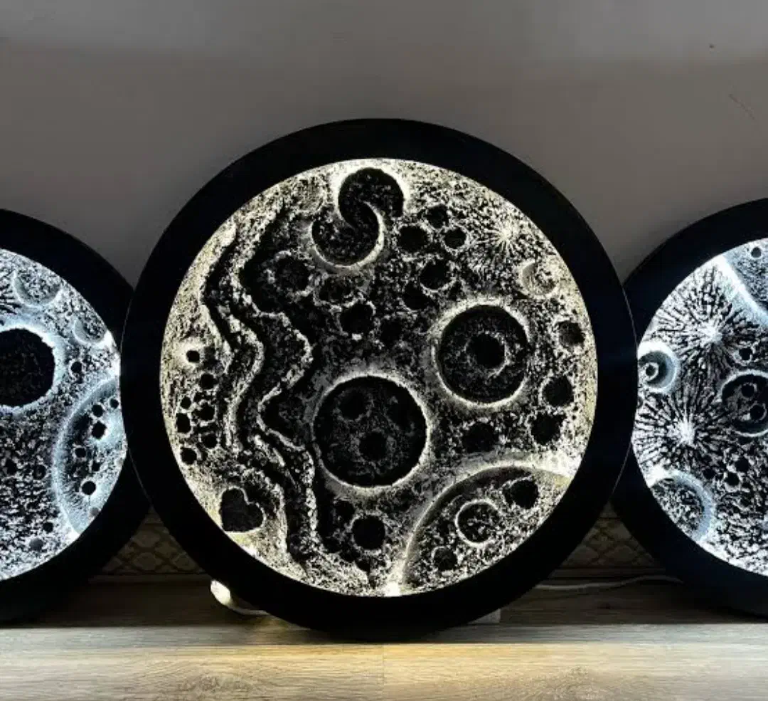 ساخت تابلو سه بعدی ماه در سایز های مختلف|تابلو، نقاشی، عکس|اصفهان, شهرک کاوه|دیوار