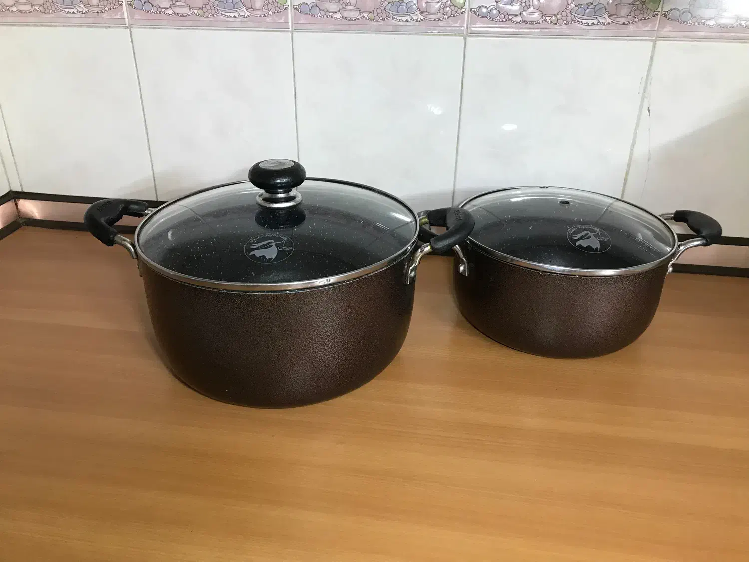 قابلمه مسی و نسوز|ظروف پخت‌وپز|قم, باجک دو|دیوار