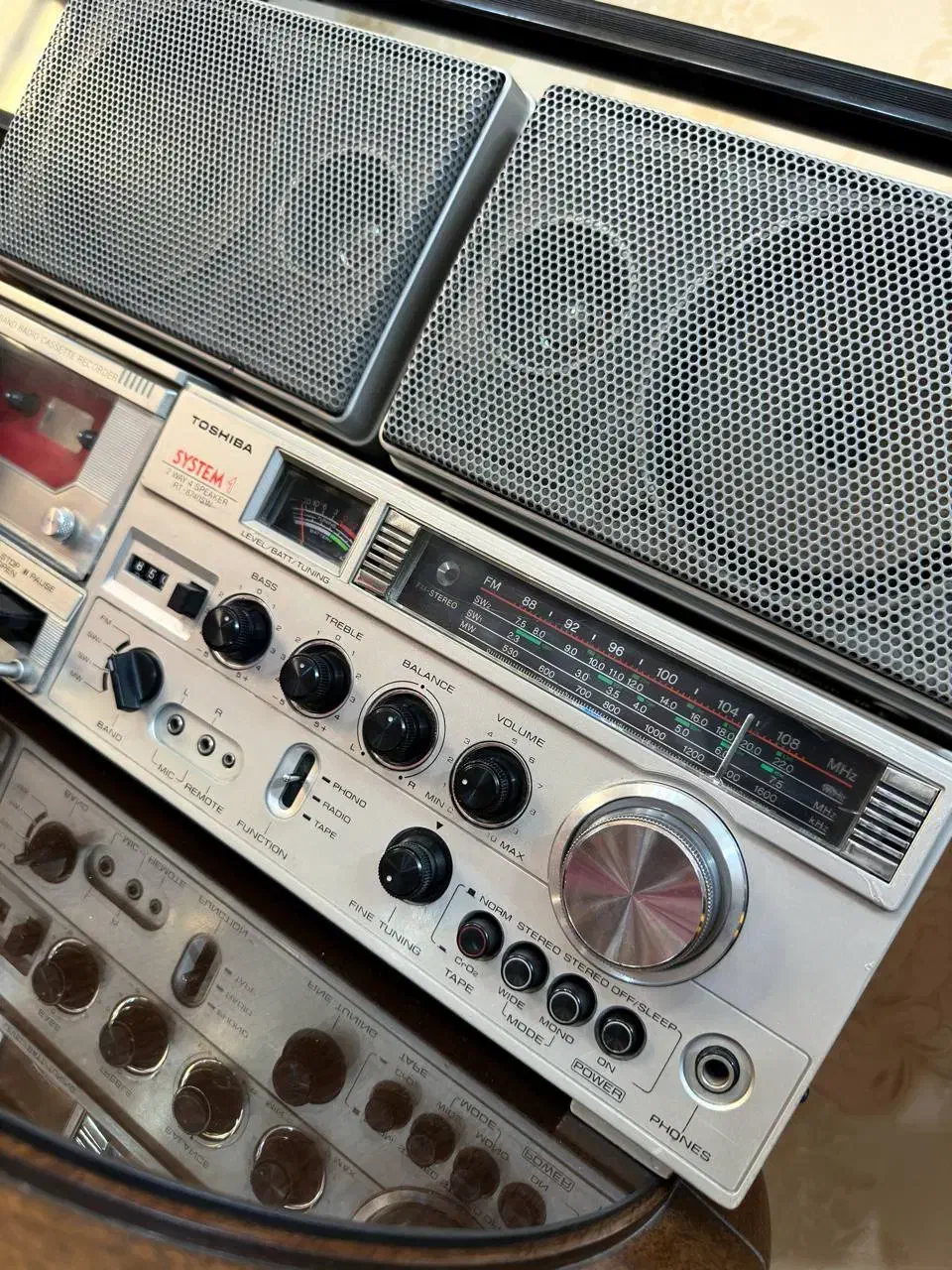 رادیو ظبط توشیبا|سیستم صوتی خانگی|کرج, کوی فرهنگ|دیوار