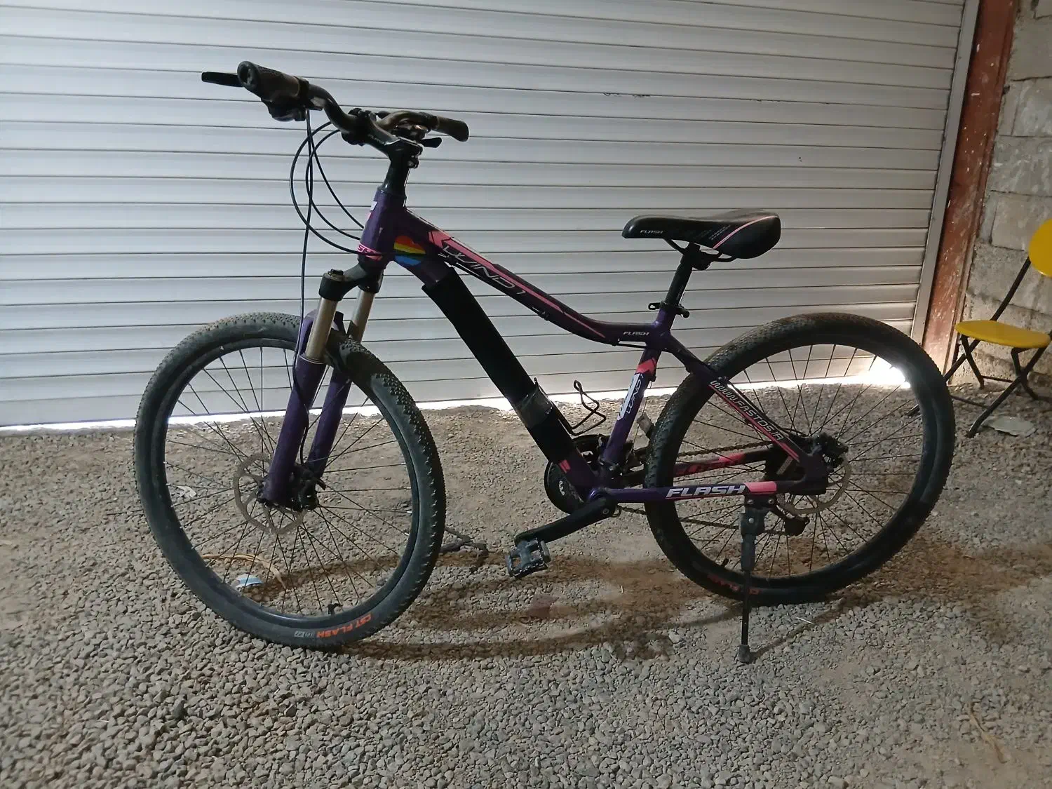 دوچرخه wind سایز ۲۶ بسبار تمیز با ترمز دیسکی|دوچرخه، اسکیت، اسکوتر|نورآباد, |دیوار