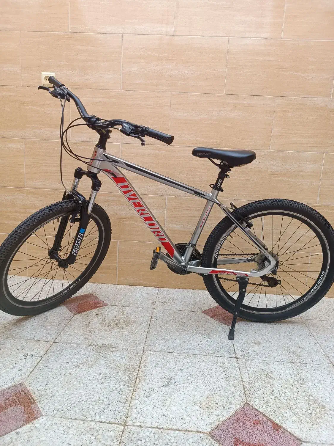 دوچرخه اورلودسایز۲۶|دوچرخه، اسکیت، اسکوتر|قم, دروازه چوبی|دیوار