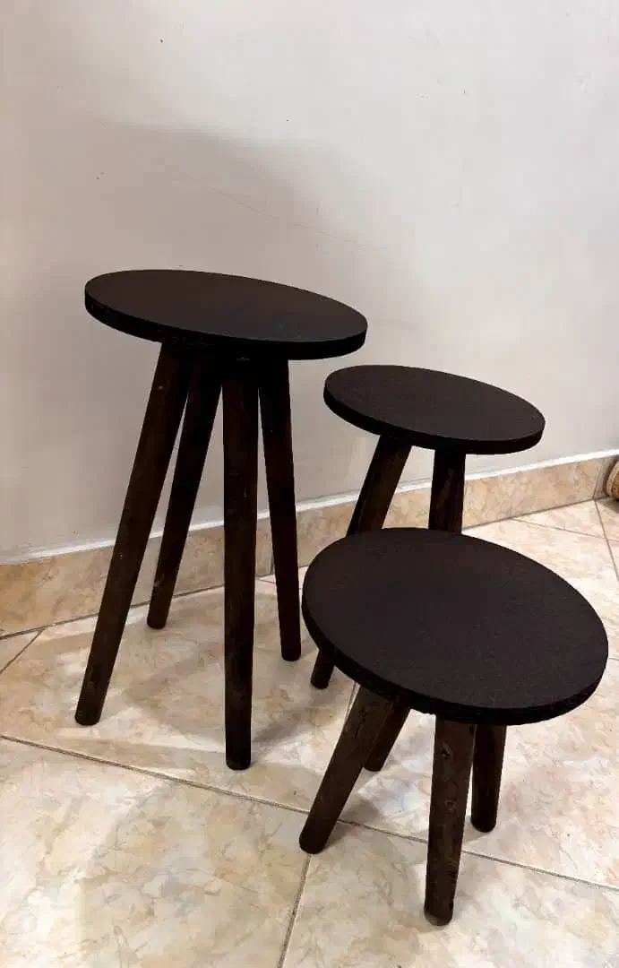 پایه گلدون چوبی|صنایع دستی و سایر لوازم تزئینی|بهارستان, |دیوار