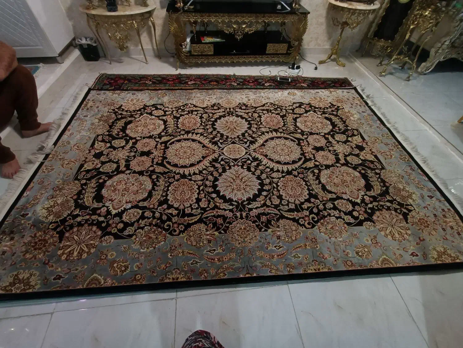 فرش 6 متری برند اردهال مشهد|فرش|همدان, |دیوار