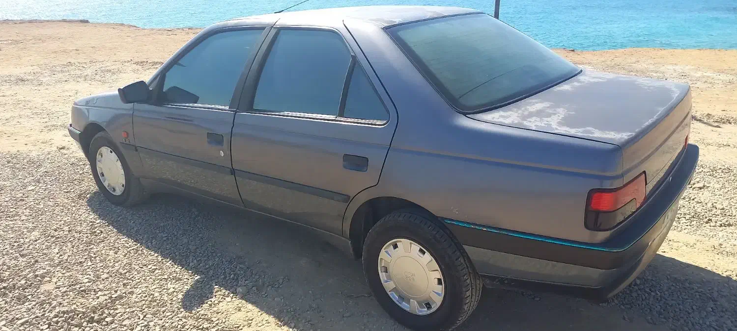 پژو ۴۰۵ خاکستری متالیک مدل ۹۶|خودرو سواری و وانت|کنارک, |دیوار