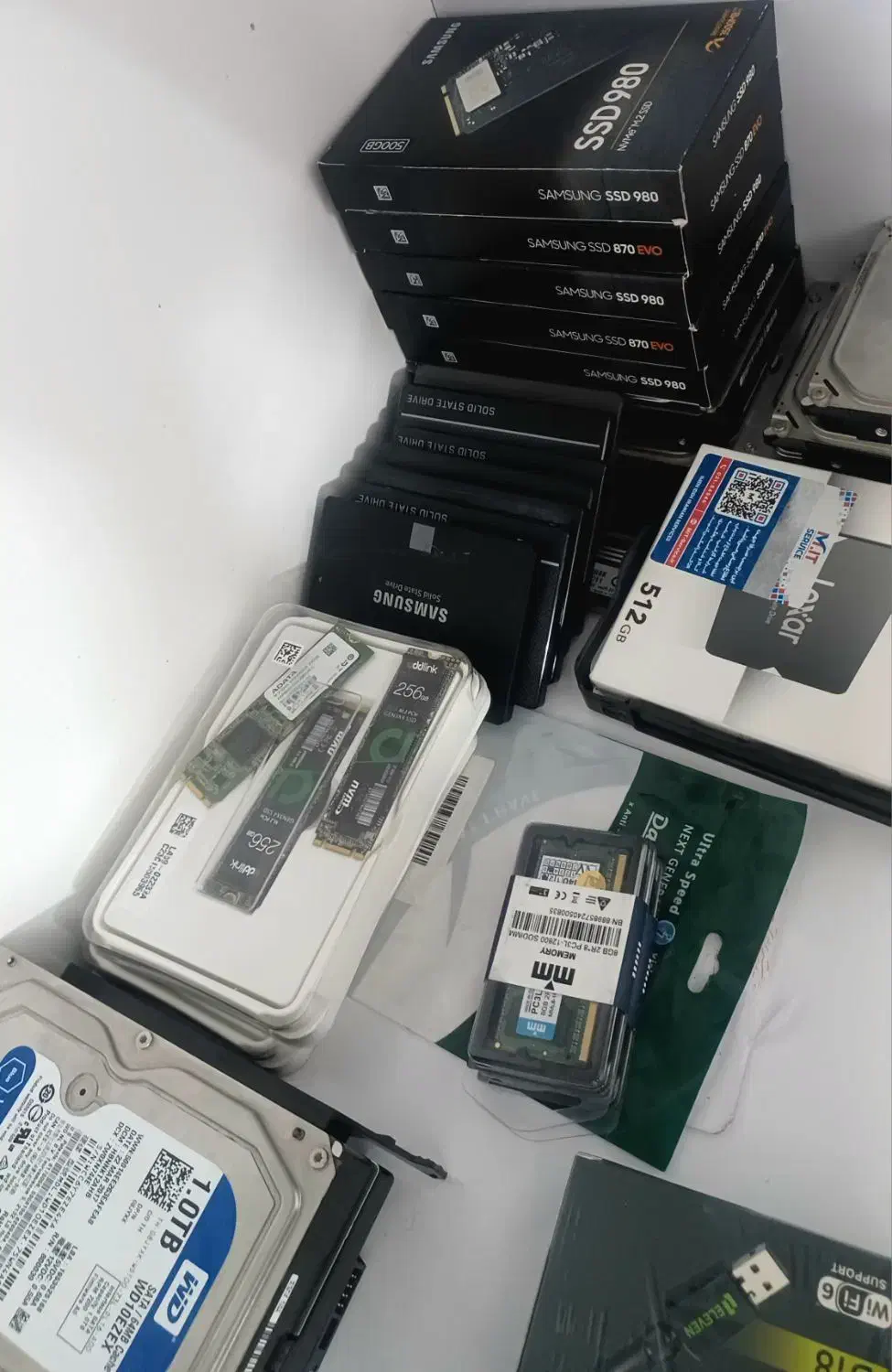 هارد پرسرعت NVMe M2 و SSD و HDD|قطعات و لوازم جانبی رایانه|اصفهان, پل شریعتی|دیوار