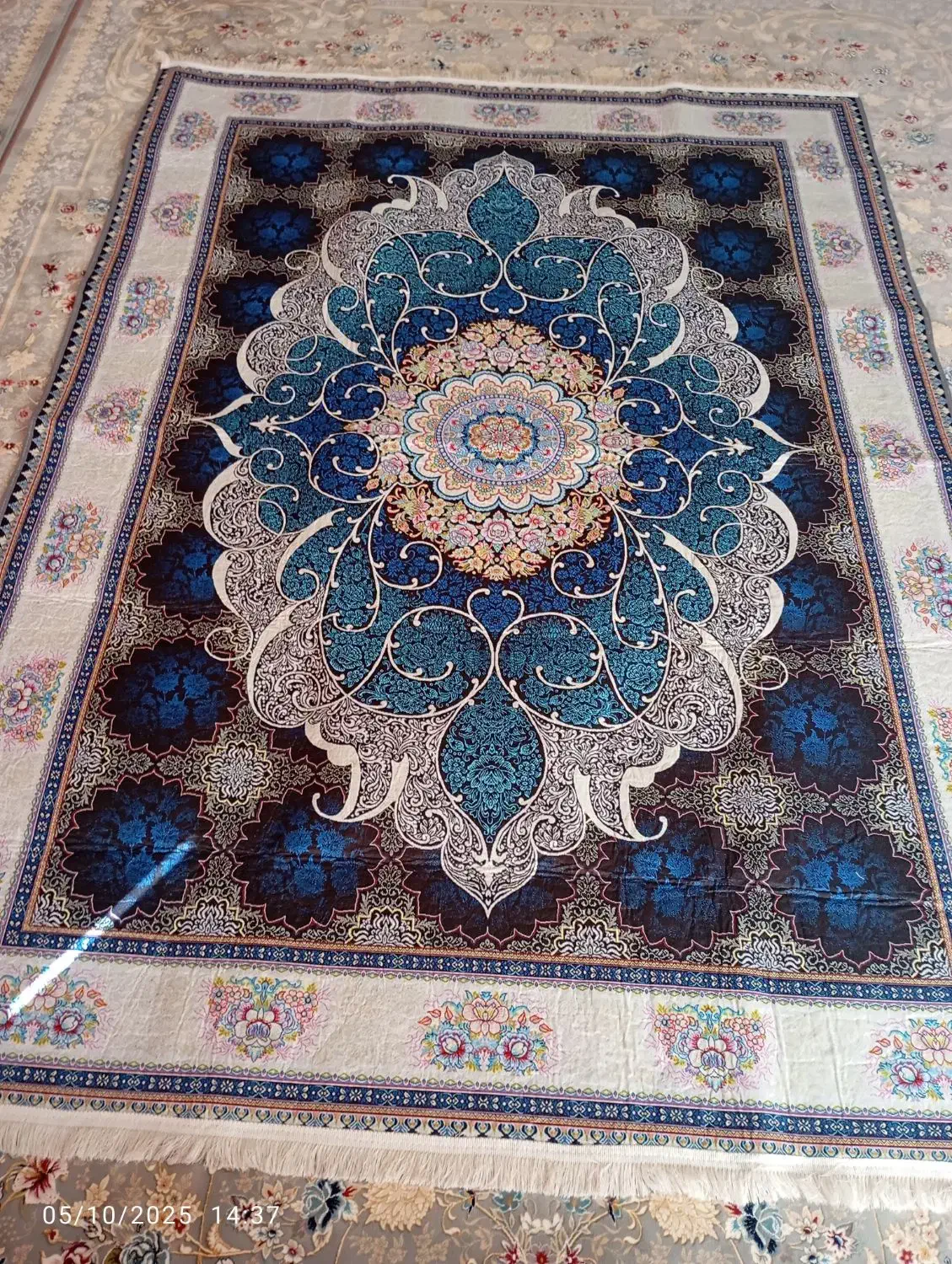 فرشینه نمدی (زیر انداز)|فرش|ساوه, |دیوار