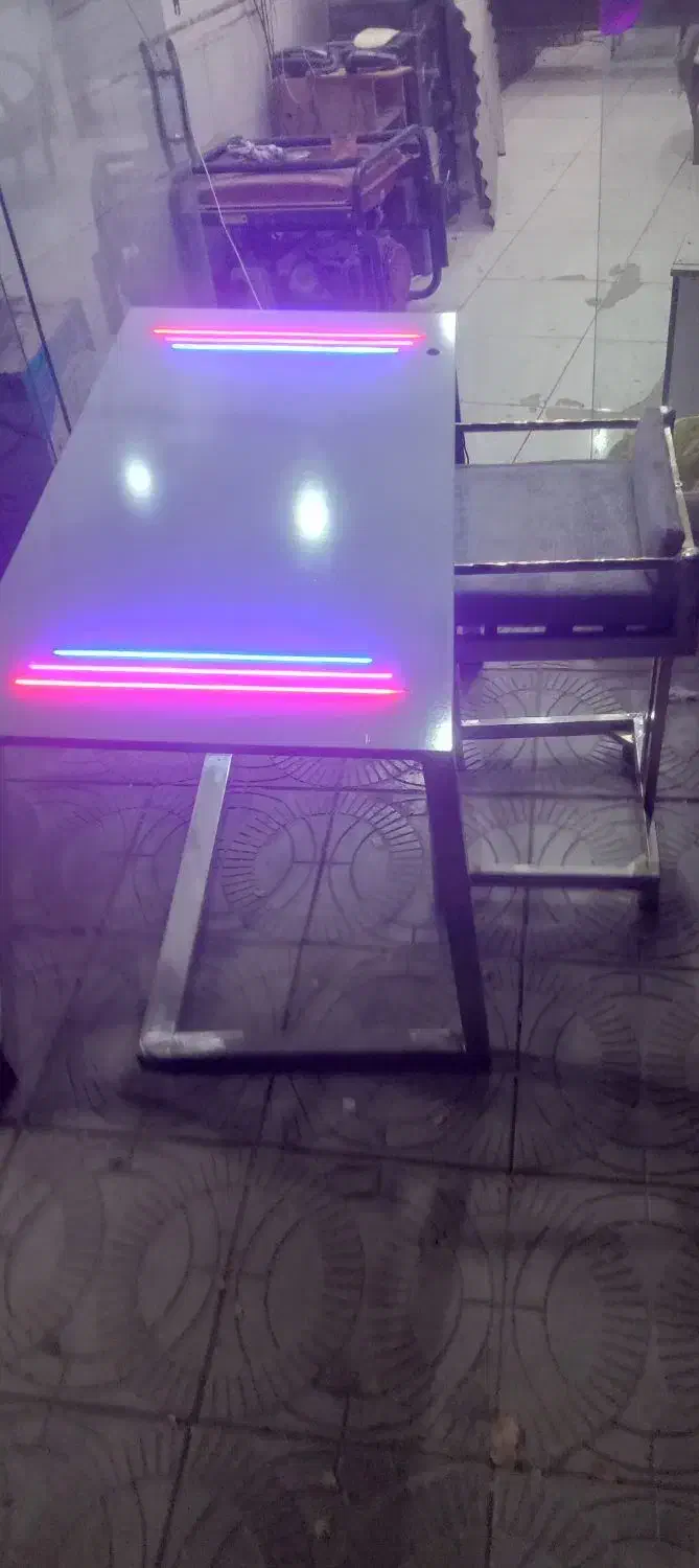 ساخت میز وصندلی استیل|میز و صندلی غذاخوری|فارسان, |دیوار