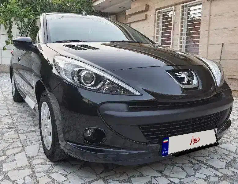 ۲۰۷ دنده ای مشکی ۱۴۰۲ ، فرمان برقی ، کارکرد ۳۰۰۰۰|خودرو سواری و وانت|گنبد کاووس, |دیوار