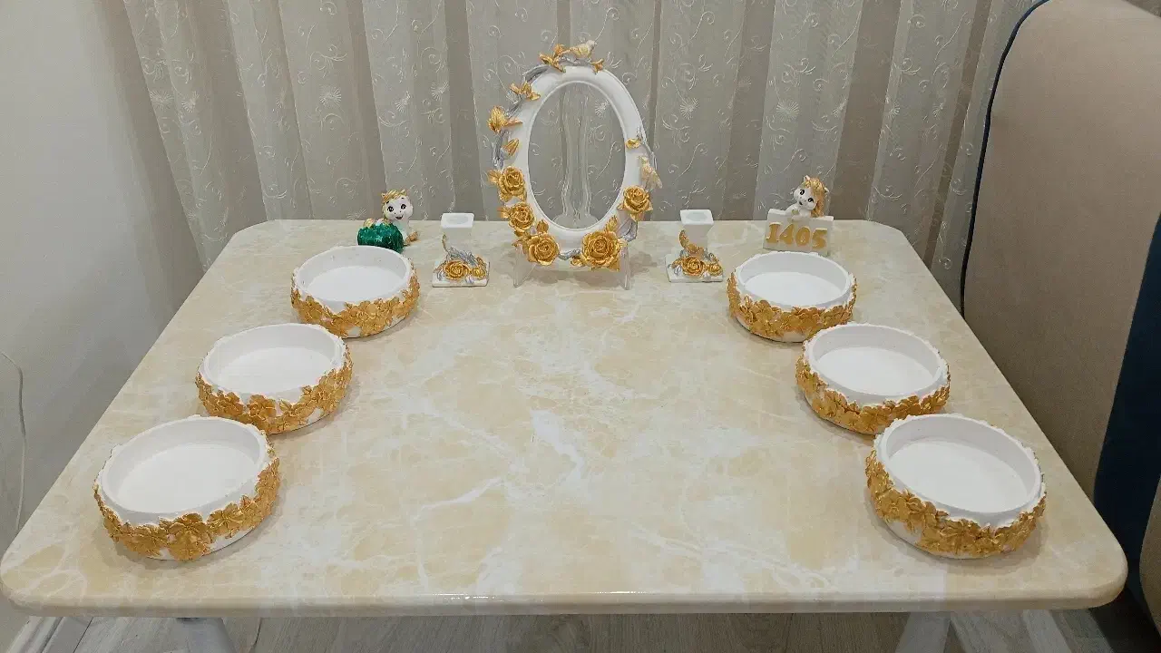 هفت سین چهارمدل|مجسمه، تندیس، ماکت|اردبیل, |دیوار