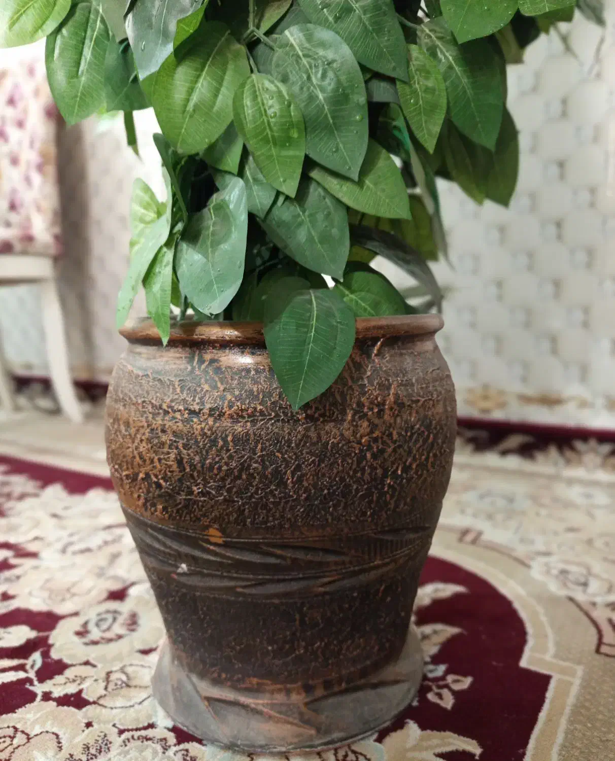 درختچه مصنوعی|گل مصنوعی|خرمشهر, |دیوار