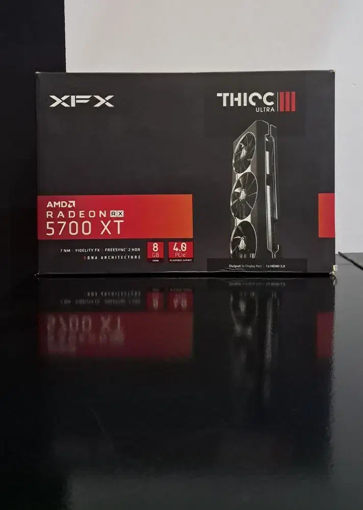 کارت گرافیک XFX RX 5700 XT 8GB سالم و تمیز|قطعات و لوازم جانبی رایانه|اندیشه, اندیشه فاز ۳|دیوار