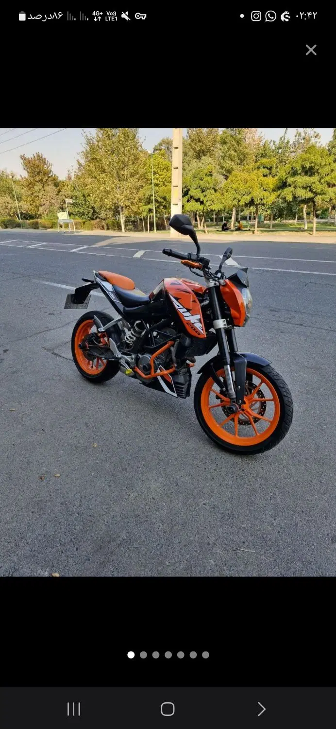 ktm dook 200|موتورسیکلت|تهران, آهنگ|دیوار