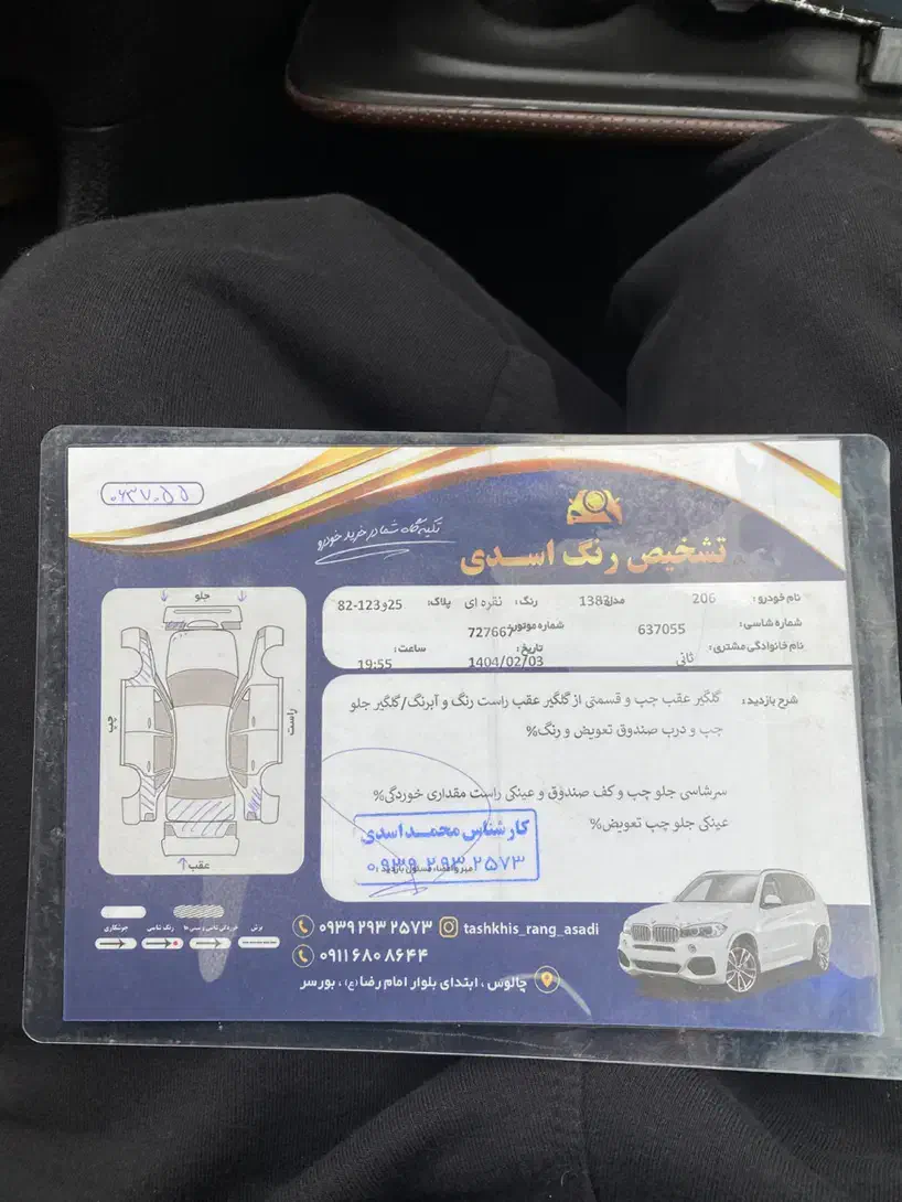 ۲۰۶ تیپ ۳ مدل ۸۳|خودرو سواری و وانت|چالوس, |دیوار