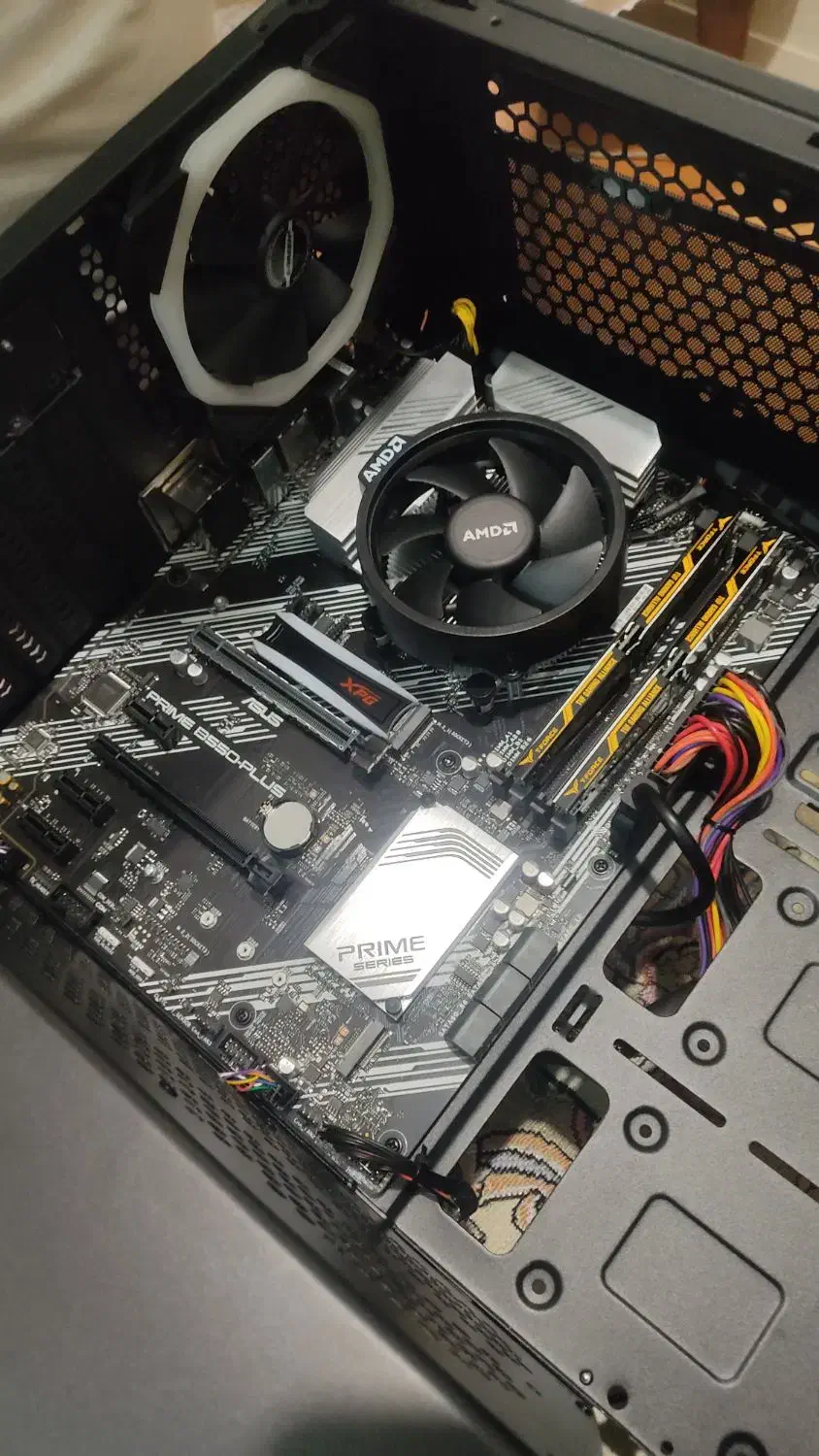 باندل Ryzen 5 4650g + Asus prime B550 Plus|قطعات و لوازم جانبی رایانه|پردیس, فاز ۲|دیوار