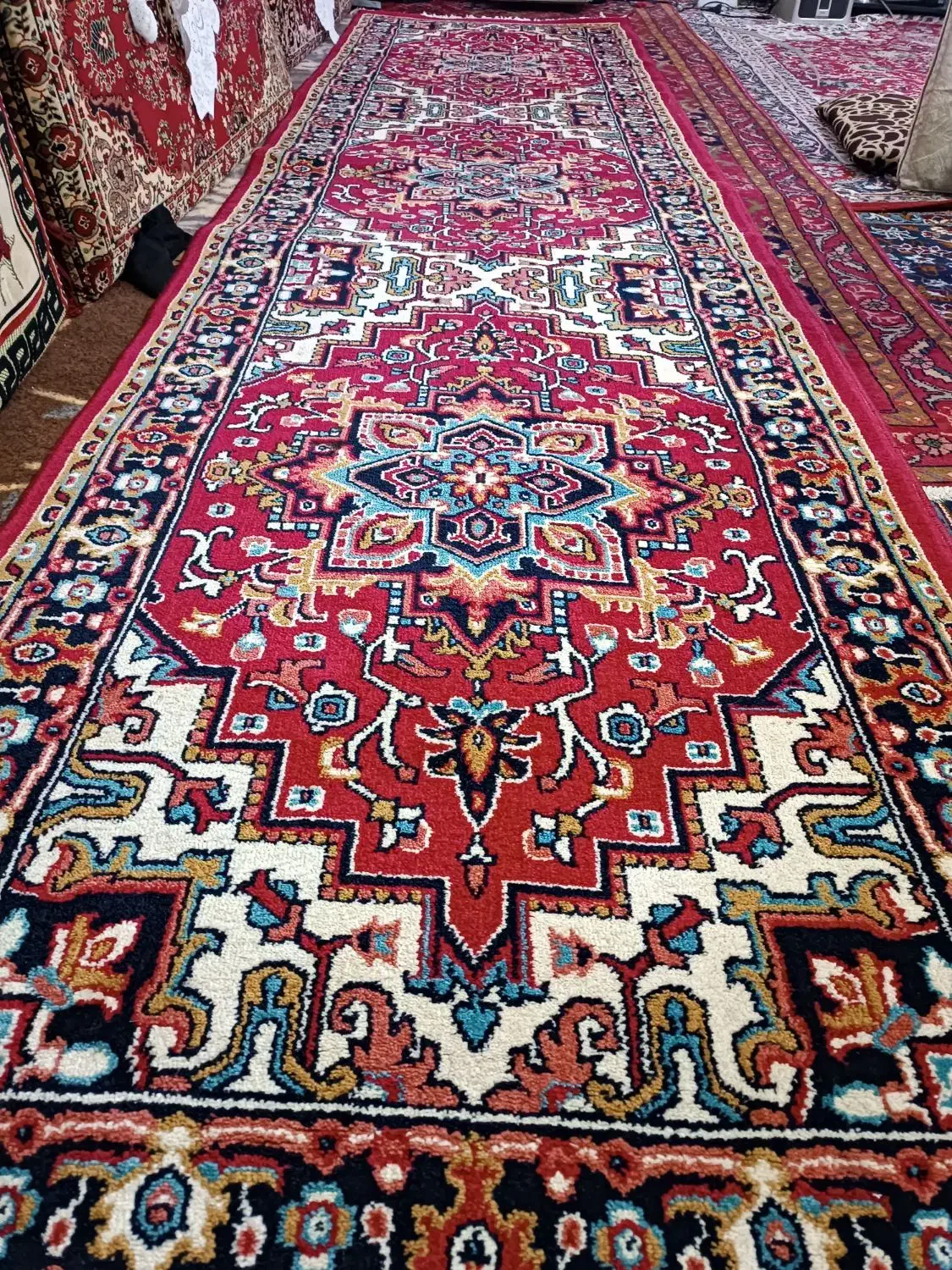 فرش کناره ۱×۴|فرش|خسروشاه, |دیوار